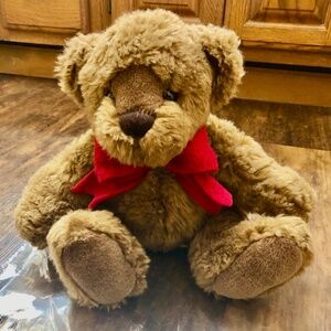 First & Main TED JR.  Bear No. 1544 Soft Cuddly Plush Toy Excellent Like New